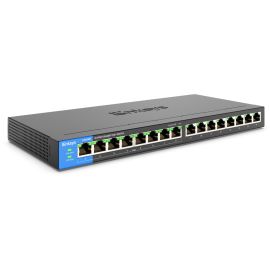 Linksys 16-Port Business Desktop Gigabit PoE+ Switch LGS116P