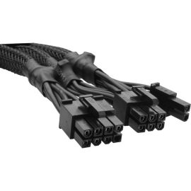 Corsair Type 3 Sleeved Black PCI-E Pig Tail Cable