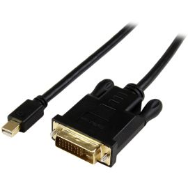 StarTech.com 3ft Mini DisplayPort to DVI Cable, Active Mini DP to DVI-D Adapter/Converter Cable, 1080p Video, mDP to DVI Monitor/Display