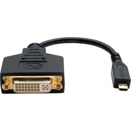 Tripp Lite 6in Micro HDMI to DVI-D Adapter Converter HDMI Male Type D to DVI-D Female 6