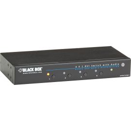 Black Box 4 x 1 DVI Switch with Audio