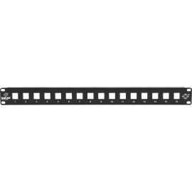 Black Box Multimedia Patch Panel - 1U, 16-Port