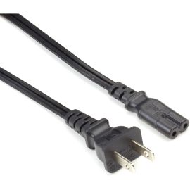 Black Box Power Cord - 18AWG, NEMA 1-15P to IEC-C7, 6-ft. (1.83-m.)