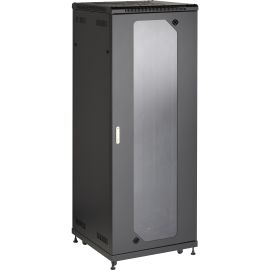 Black Box Select Plus Split Rear Door Cabinet with Plexiglass Front, 42U, 30