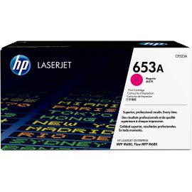 HP 653A (CF323A) Original Laser Toner Cartridge - Single Pack - Magenta - 1 / Each