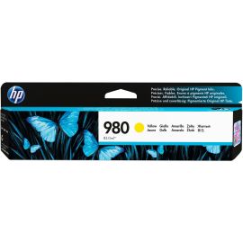 HP 980 (D8J09A) Original Inkjet Ink Cartridge - Single Pack - Yellow - 1 Each