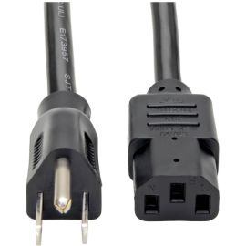 Tripp Lite 3ft Computer Power Cord Cable 5-15P to C13 Heavy Duty 15A 14AWG 3'