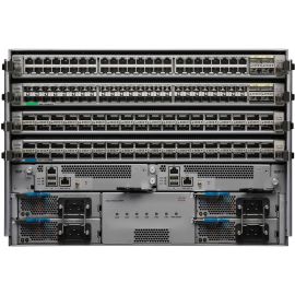 Cisco Nexus 9504 Chassis Bundle with 1 Sup, 3 PS, 2 SC, 6 FM, 3 FT