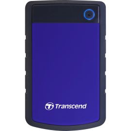 Transcend StoreJet TS2TSJ25H3B 2 TB Portable Rugged Hard Drive - 2.5