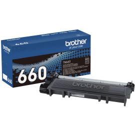 Brother Genuine TN660 High Yield Black Toner Cartridge