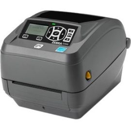 Zebra ZD500 Desktop Direct Thermal/Thermal Transfer Printer - Monochrome - Label Print - Ethernet - USB - Serial - Parallel - With Cutter