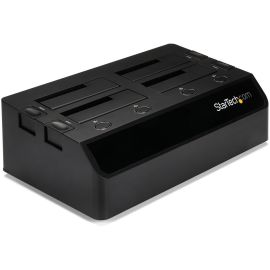 StarTech.com 4-Bay USB 3.0 to SATA Hard Drive Docking Station, 2.5/3.5