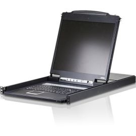 ATEN Rack Mount LCD - TAA Compliant 8 Computer(s) - 19