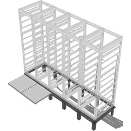 2BAY RISER BASE,36DP WMRK