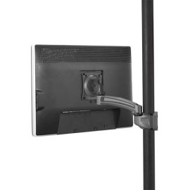 Chief Kontour Series Articulating Pole Mount with Single Monitor - Black