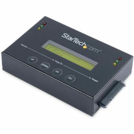 StarTech.com 1:1 Standalone Hard Drive Duplicator with Disk Image Library Manager for Backup & Restore, HDD/SSD Cloner