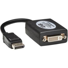 Tripp Lite 6in DisplayPort to DVI Adapter Active Converter DP to DVI M/F 6