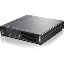 Lenovo ThinkCentre M73 10AY0086US Desktop Computer - Intel Core i3 4th Gen i3-4150T Dual-core (2 Core) 3 GHz - 4 GB RAM DDR3 SDRAM - 500 GB HDD - Tiny - Business Black