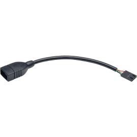 Tripp Lite USB 2.0 A Female to USB Motherboard 4-PIN IDC Header Cable 6 IN