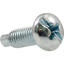 Rack Solutions 10-32 x 1/2in Pan Head Phillip Drive Pilot Point Screw 25-Pack