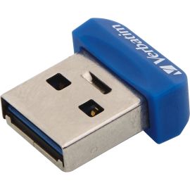 Verbatim 64GB Store 'n' Stay Nano USB 3.0 Flash Drive - Blue