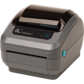 Zebra GX420d Desktop Direct Thermal Printer - Monochrome - Label Print - USB - Serial - Parallel - US