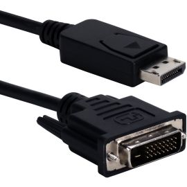 QVS 3ft DisplayPort to DVI Digital Video Cable