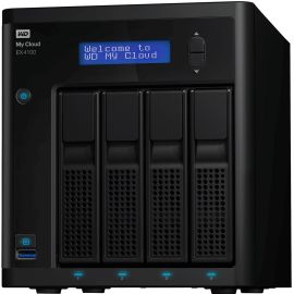 WD My Cloud Business Series EX4100, 8TB, 4-Bay Pre-configured NAS with WD Red Drives