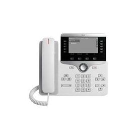 Cisco 8811 IP Phone - Corded - Desktop, Wall Mountable - White