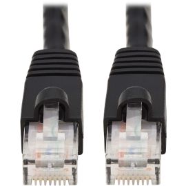 Tripp Lite 3ft Augmented Cat6 Cat6a Snagless 10G Patch Cable RJ45 M/M Black 3'