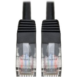 Tripp Lite Cat5e 350 MHz Molded (UTP) Ethernet Cable (RJ45 M/M) PoE Black 12 ft. (3.66 m)