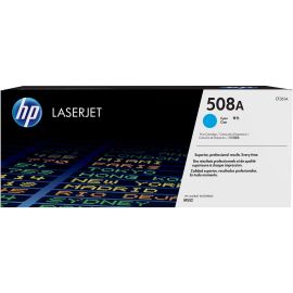 HP 508A (CF361A) Original Laser Toner Cartridge - Single Pack - Cyan - 1 Each