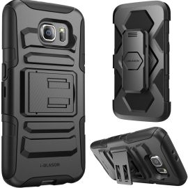 GALAXY S6 PRIME HOLSTER CASE - BLACK