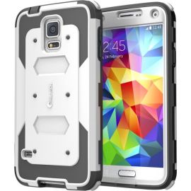 GALAXY S5 ARMORBOX W/ SCREEN - WHITE