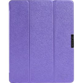 I-BLASON APPLE IPAD AIR I-FOLIO SMART COVER SLIM HARD SHELL STAND CASE - PURPLE