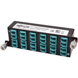 Tripp Lite 10GbE High Density Pass-Through Cassette 12 LC Duplex Connection