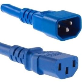 POWER CORD C13 TO C14 10AMP BLUE 3.5FT