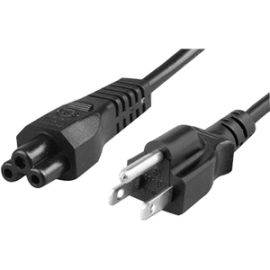 POWER CORD 5/15R TO C14 10AMP BLACK 6FT