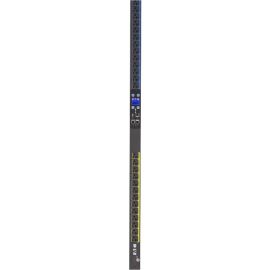 Eaton Metered Input rack PDU, 0U, L14-30P input, 5.76 kW max, 120/240V, 24A, 10 ft cord, Split-phase, Outlets: (24) 5-20R