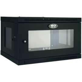 Tripp Lite 6U Wall Mount Rack Enclosure Cabinet Acrylic Window Switch Depth