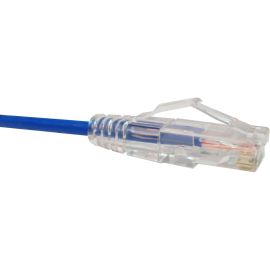 1FT CAT6 CLEARFIT SLIM PATCH CABLE BLUE