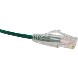 1FT CAT6 CLEARFIT SLIM PATCH CABLE GREEN