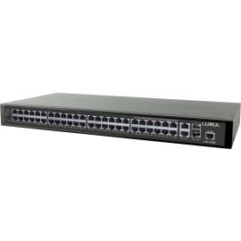 Luxul 52-Port Stackable Gigabit PoE+ L2/L3 Managed Switch