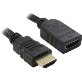 3FT HIGH SPEED HDMI EXTENSION CABLE WITH ETHERNET, HDMI - HDMI MALE - FEMALE, BL