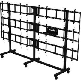 Peerless-AV SmartMount Portable Video Wall Cart 4x3 Configuration for 46