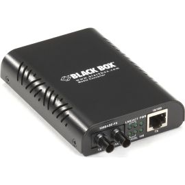 Black Box LinkGain 10/100BASE-TX to 100BASE-FX Media Converter, ST