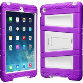 IPAD MINI ARMORBOX STAND - PURPLE/WHITE