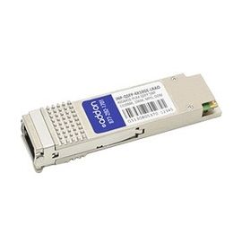 AddOn Juniper Networks JNP-QSFP-4X10GE-LR Compatible TAA Compliant 40GBase-PLR4 QSFP+ Transceiver (SMF, 1310nm, 10km, MPO, DOM)