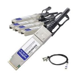 ADDON JUNIPER NETWORKS COMPATIBLE TAA COMPLIANT 100GBASE-CU QSFP28 TO 4XSFP28 DI