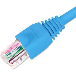 CAT 6 UTP BLUE COLOR 3 FT/091M WITH BOOT